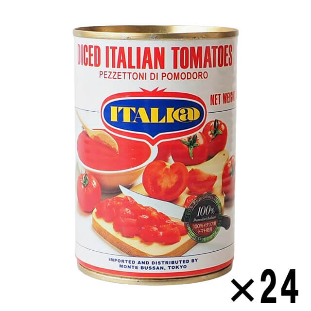ケース販売 イタリアット ダイストマト 400g×24