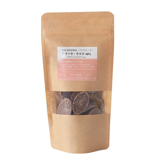 楽天市場】夏季冷蔵 ヴァローナ ジヴァラ・ラクテ 40％ 1kg｜業務用