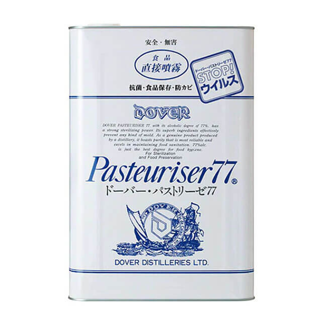 【百貨店SALE尖んがり5倍】取寄 ドーバー パストリーゼ77 17200ml 気違い水除菌液