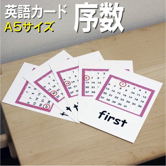 フラッシュカード えらべる 英語 公式 カード Com 序数 A５サイズ 送料無料 七田式 英単語 １歳 ２歳 ３歳 ４歳 ５歳 ６歳 教材 学習 子供 4年 こども 中学校 子ども 小学校 単語カードえいご 6年 幼児 2年 チャンツ 3年 絵本 小学生