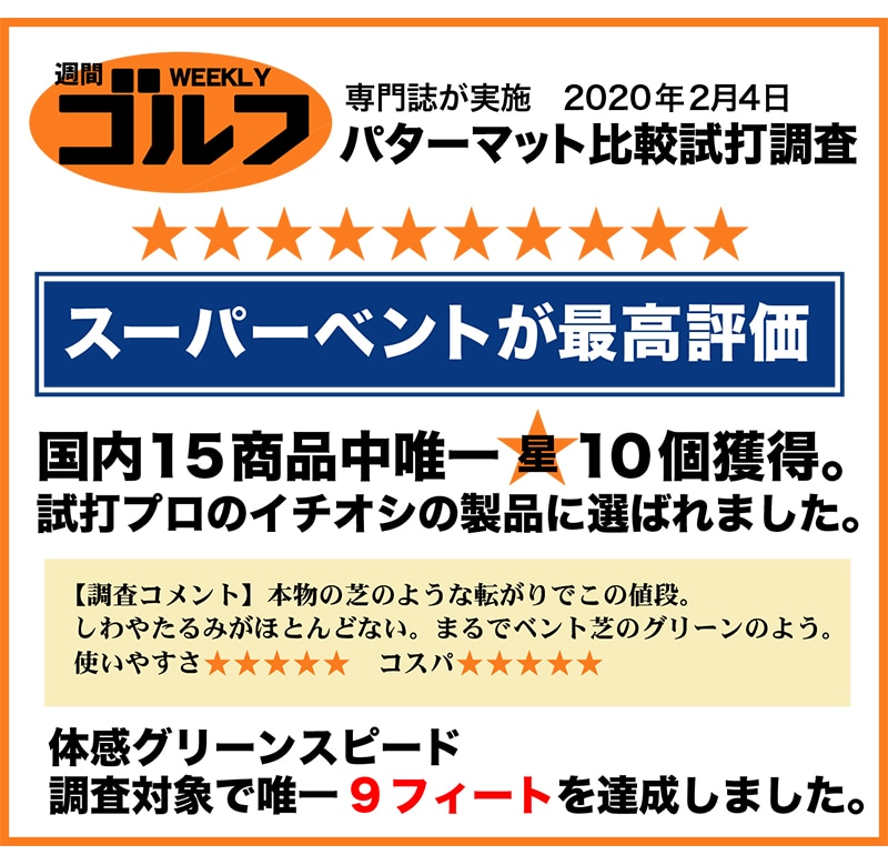 ロングパット184cm×700cmSUPER-BENT(特注)(個人宅宛配送可)【日本製】【パット練習用具の専門工房・パターマット工房PROゴルフショップ】【パター練習・ゴルフ練習用品・ゴルフ練習用具・パット練習器具】