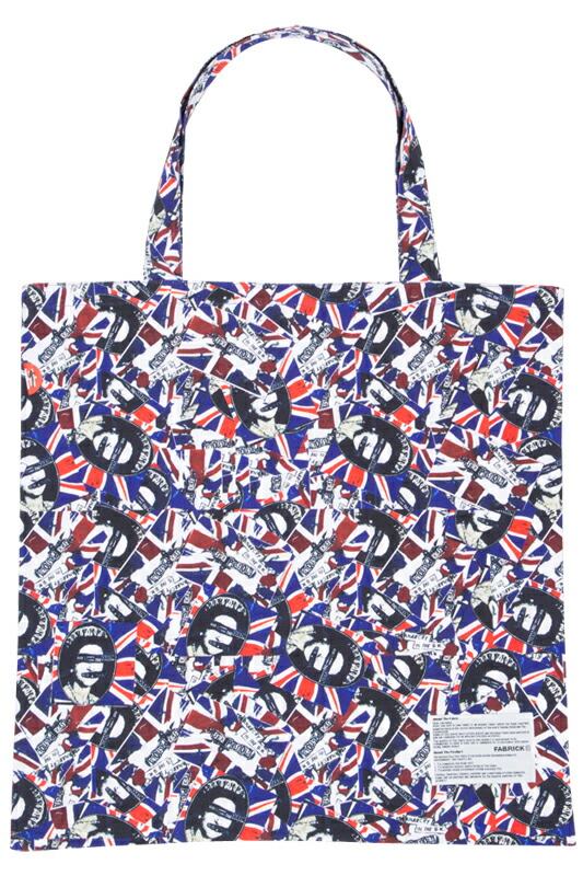 【楽天市場】mle Sex Pistols God Save The Queen 2 Simple Tote Bag：project1／6