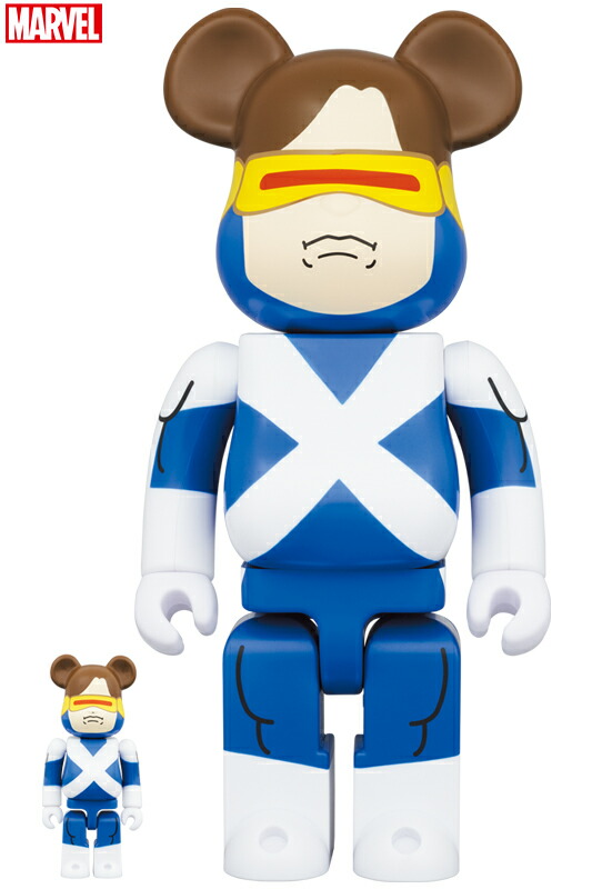 BE@RBRICK CYCLOPS (VARIANT SUIT Ver.) 100％ & 400％