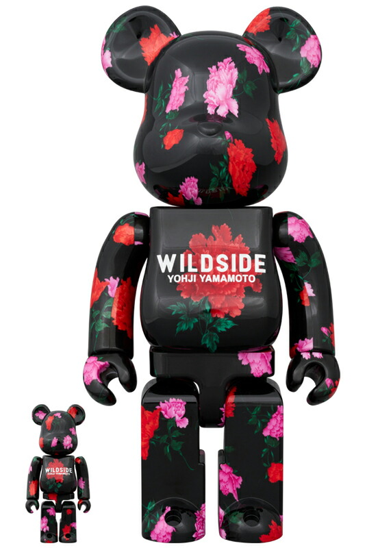 BE@RBRICK WILDSIDE YOHJI YAMAMOTO 牡丹 100％ & 400％