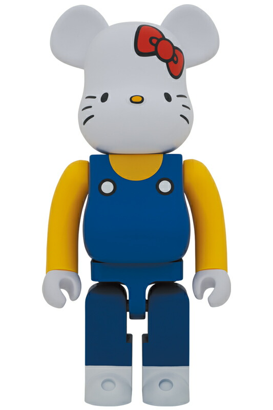 BE@RBRICK HELLO KITTY (青オーバーオール版) 1000％画像