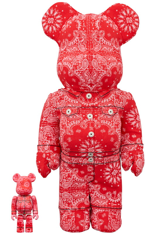 BE@RBRICK 風神雷神 100％ & 400％ 4 PCS SET BE@RBRICK SERIES 50