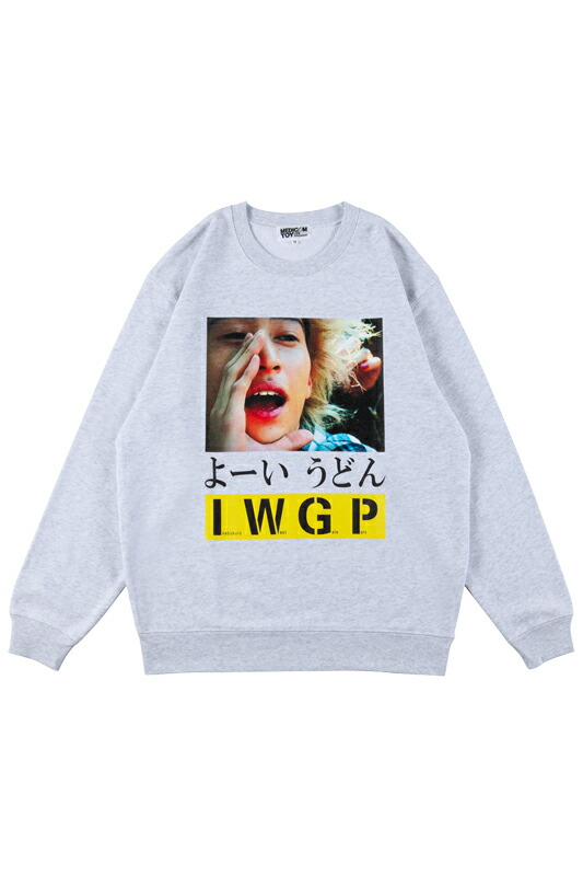 MLE×I.W.G.P. PHOTO MESSAGE SWEATSHIRT 