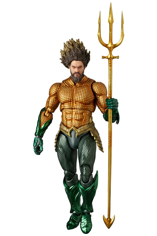 MAFEX AQUAMAN(GOLD & GREEN SUIT)