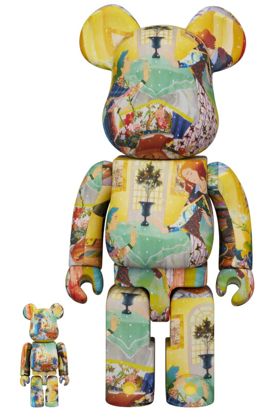 その他 BE@RBRICK EARTH OCEAN BLUE 400% Bearbrick 400% Earth Map 11 inch Height Building Blocks Bear