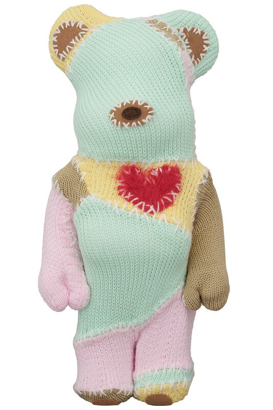 【メディコム・トイ公式】BE@RBRICK amok KNIT 400％ ベアブリック フィギュア 人気 おもちゃ おしゃれ かわいい 玩具 人形 置き物 ホビー インテリア グッズ ギフト プレゼント 定価 新品｜MEDICOM TOY TOKYO