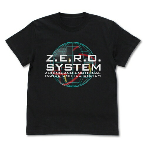 【送料無料対象商品】コスパ 新機動戦記ガンダムW ゼロシステム Tシャツ BLACK【ネコポス/ゆうパケット対応】【10月再販予定 予約商品】画像