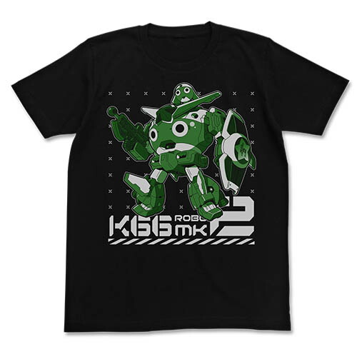 【送料無料対象商品】コスパ ケロロ軍曹 ケロロロボMk-2 Tシャツ BLACK【ネコポス/ゆうパケット対応】画像