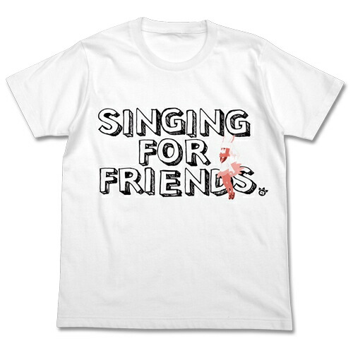 【送料無料対象商品】コスパ けものフレンズ 歌うトキTシャツ WHITE【ネコポス/ゆうパケット対応】画像