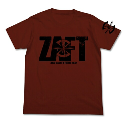 【送料無料対象商品】コスパ 機動戦士ガンダムSEED ザフトロゴ Tシャツ BURGUNDY【ネコポス/ゆうパケット対応】画像