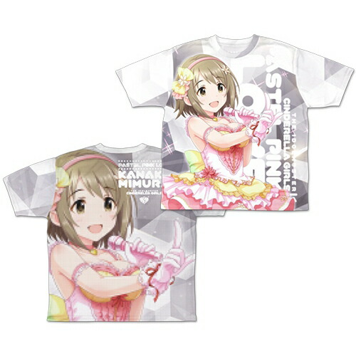 【送料無料対象商品】コスパ アイドルマスター シンデレラガールズ パステルピンクな恋 三村かな子 両面フルグラフィックTシャツ 【ネコポス/ゆうパケット対応】