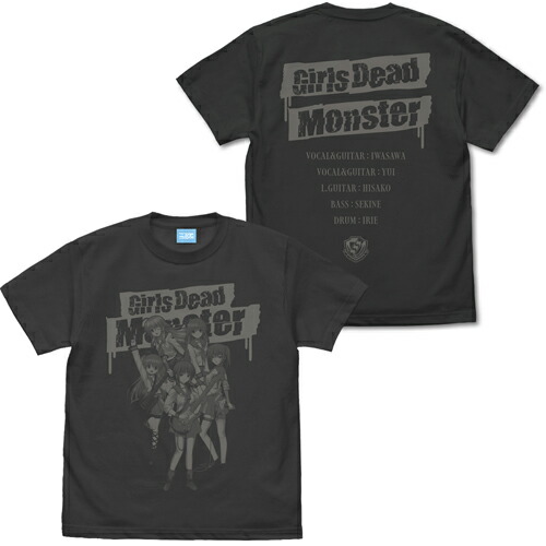 【送料無料対象商品】コスパ Angel Beats! Girls Dead Monster ライブ Tシャツ SUMI【ネコポス/ゆうパケット対応】画像