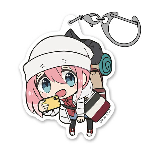 【ネコポス/ゆうパケット対応】コスパ 『ゆるキャン△ SEASON3』 各務原なでしこ アクリルつままれ画像