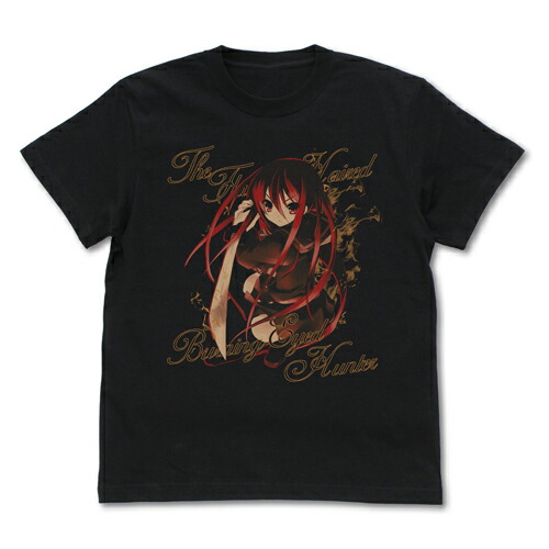 【送料無料対象商品】コスパ 灼眼のシャナ 原作版 シャナ Tシャツ 炎髪灼眼Ver. BLACK 【ネコポス/ゆうパケット対応】【7月再販予定 予約商品】画像