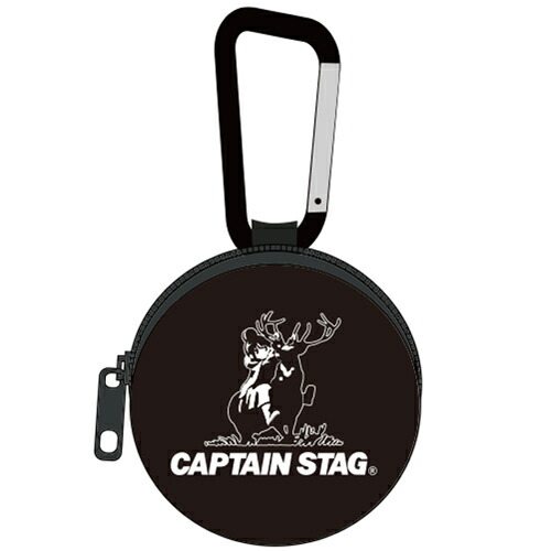 【ネコポス/ゆうパケット対応】コスパ 『ゆるキャン△』× キャプテンスタッグ 『ゆるキャン△』×キャプテンスタッグ カラビナ付きミニポーチ【5月発売予定 予約商品】画像