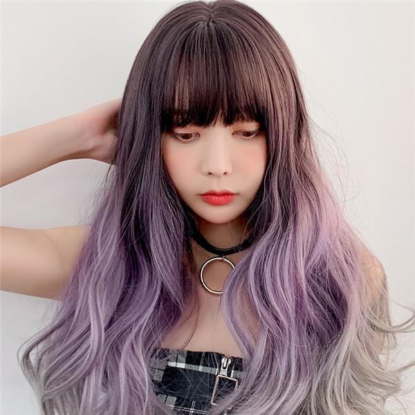 ウィッグ フル ロング 自然 つけ毛 エクステ ウイッグ かつら ロング コスプレ カール ロング レイヤー 小顔効果抜群 可愛い 耐熱