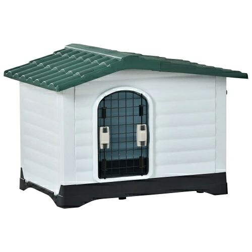 犬小屋 ペットハウス ボブハウス 【Lサイズ】犬ケージ ペットハウス ペットケージ プラスチック製 犬 室内犬 室外 ペットゲージ オシャレ ボブハウス ペットハウス ペットサークル｜プロジェクトアップデート
