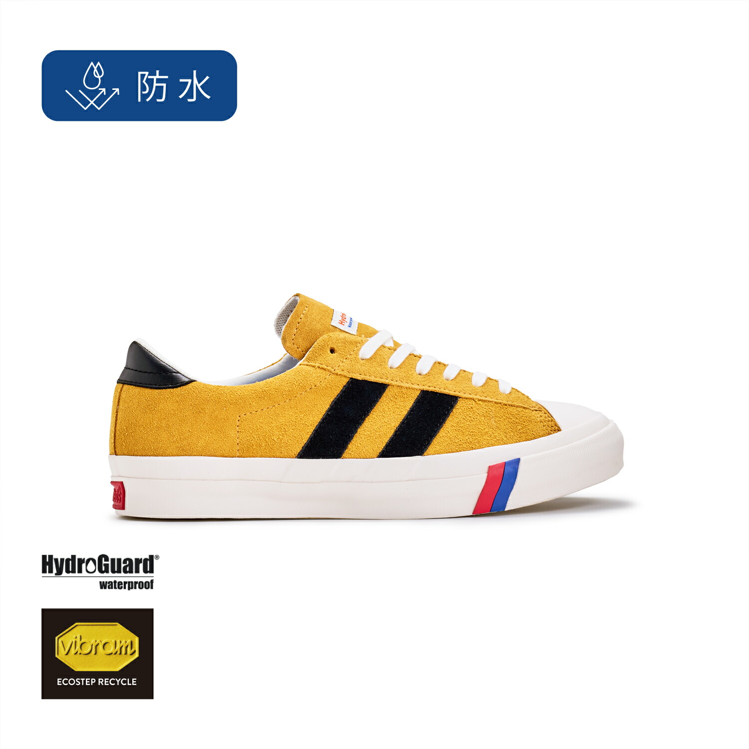 【PRO-Keds 公式】ROYAL PLUS SUEDE LO WP【プロケッズ 公式】ロイヤル プラス スエード ロー ウォータープルーフ PRO-Keds プロケッズ シューズ・靴 スニーカー マスタード｜【公式】PRO-Keds 店