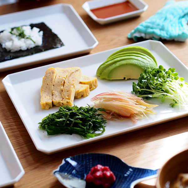 楽天市場】1616 / aritajapan TY スクエアプレート ホワイト 200