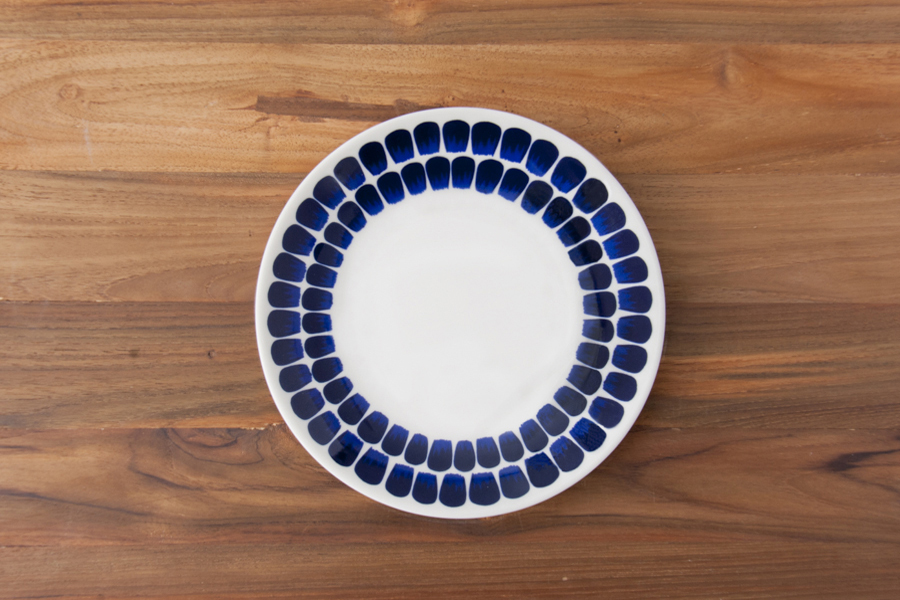 楽天市場】アラビア 24h アベック プレート 20cm ブルー / ARABIA 24h