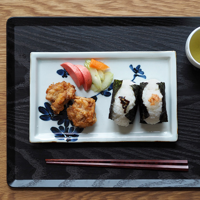 楽天市場】石井桃子 花唐草 7寸リム皿 /和食器 陶器 砥部焼 作家もの