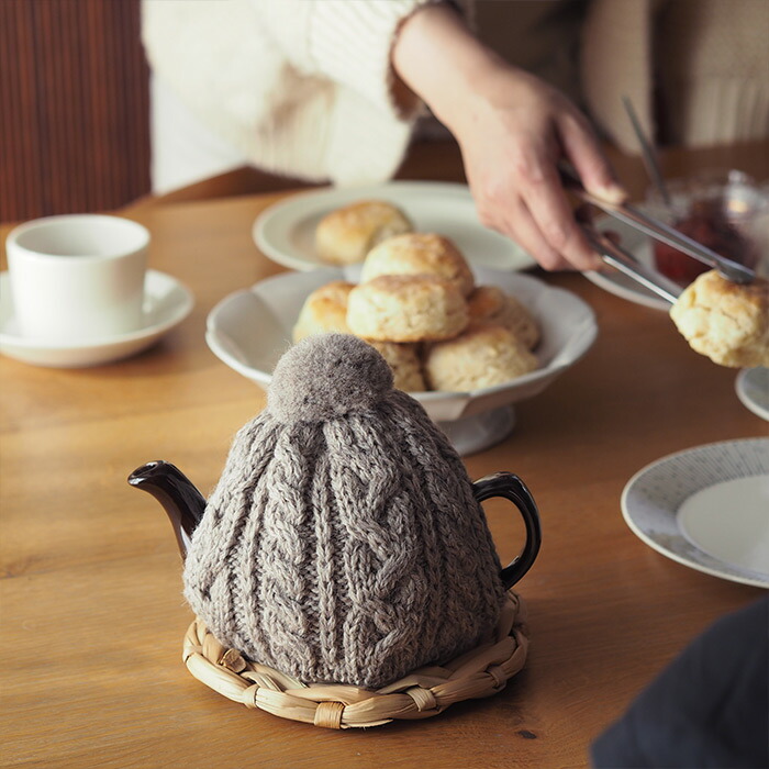 楽天市場】サンク ハイランド2000 ケーブル編みティーコージー 2カップ