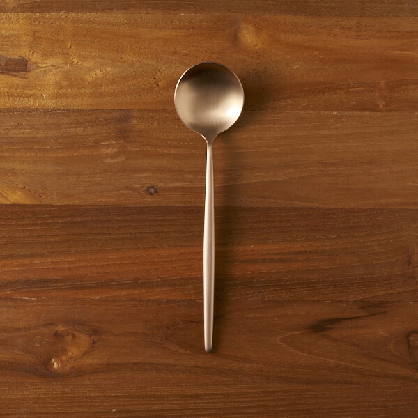 正規品　クチポール　ムーンマットカッパー（アンバーゴールド）カトラリー5本 MOON Amber Gold [ ムーン アンバー ゴールド ] | クチポール