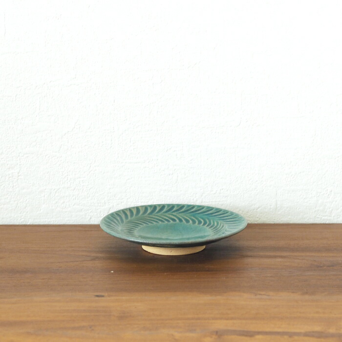楽天市場】市野耕 灰釉 4寸縞皿 / 市野耕 作家もの 和食器 作家