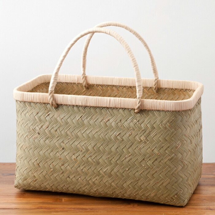 kinon（新品　新着）鳥越竹細工　市場篭尺三寸 市場かご 鳥越竹細工 （市場カゴ 尺3寸 鳥越地区岩手県竹細工）