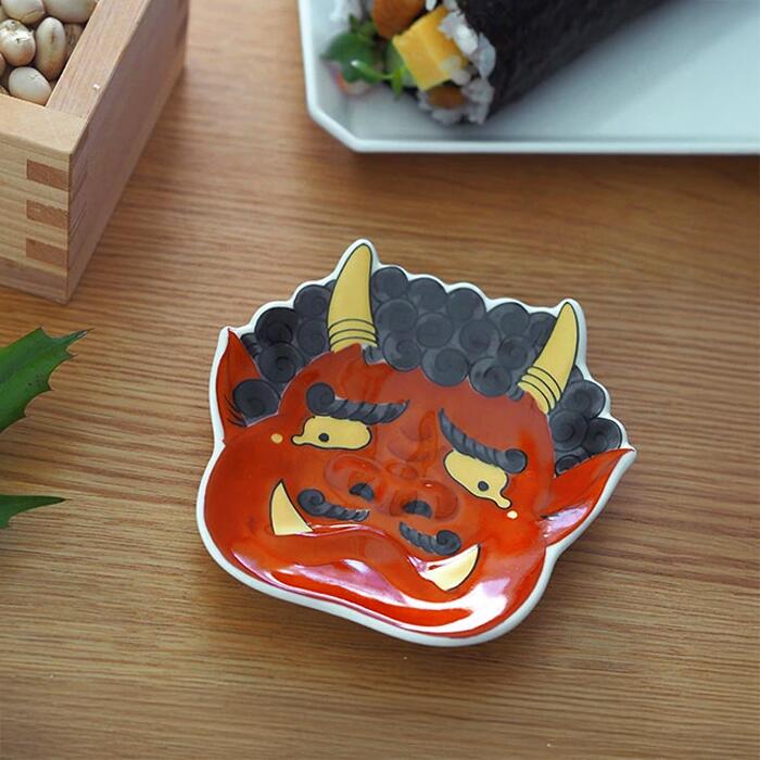 楽天市場】幸楽窯 錦 おふくさん 小銘々皿 /節分 有田焼 和食器
