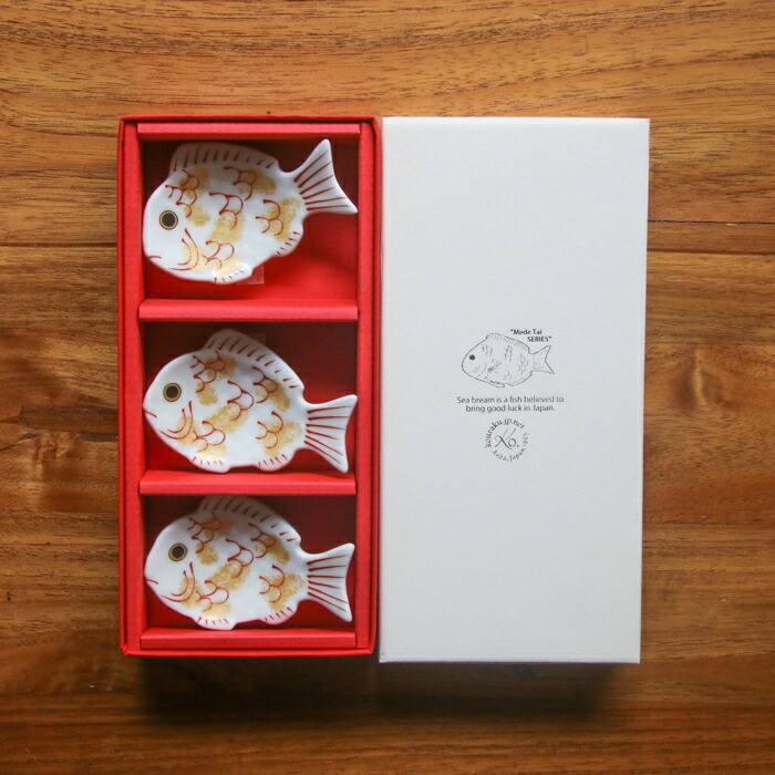 楽天市場】【15日限定 クーポン対象】幸楽窯 錦 金叩 鯛形 箸置