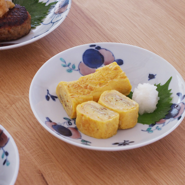 楽天市場】九谷青窯 高祥吾 色絵遊び葉 6寸皿 / 九谷 和食器