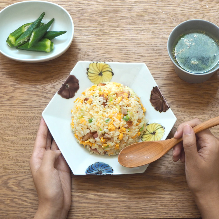 楽天市場】九谷青窯 高祥吾 色絵遊び葉 6寸皿 / 九谷 和食器
