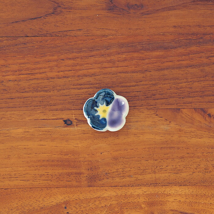 ハンドメイド　箸置き　みかん 楽天市場】徳永遊心窯 色絵 みかん 箸置き【10点までネコポス可