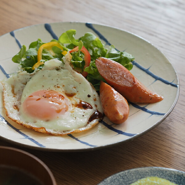 GMHO147B○市野哲次 作家物 器 大皿 丸皿 皿 食器 陶磁器 陶器 イ GMHO147B○市野哲次 作家物 器 大皿 丸皿 皿 食器 陶磁器 陶器