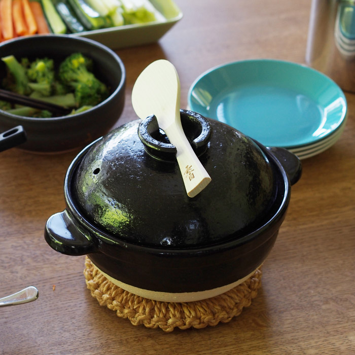 楽天市場】旧商品 長谷園 陶珍かまど 二合炊き 電子レンジ専用 NC-01