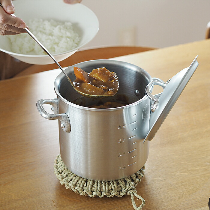 40％OFF】数量限定特価品 中尾アルミ製作所 ニューキング寸胴鍋 15cm