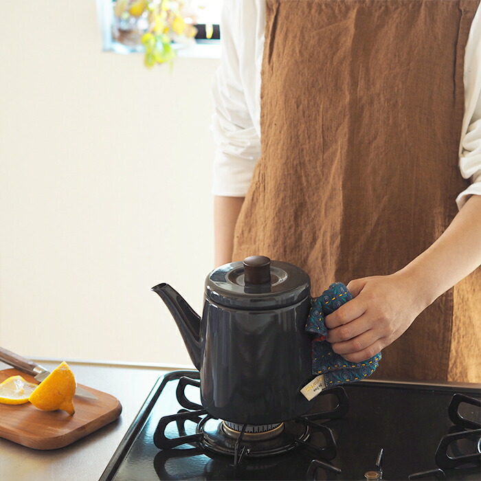 楽天市場】野田琺瑯 ポトル 空 / IH対応 直火 ホーロー ケトル やかん