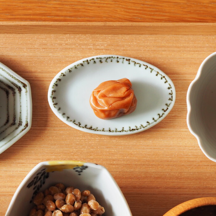 楽天市場】日下華子 色絵 鉄線 八角プレート小 / 九谷 和食器 長