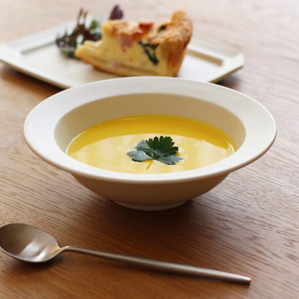 楽天市場】SAKUZAN Sara ボウル 21cm 9” クリーム / 作山窯 美濃焼