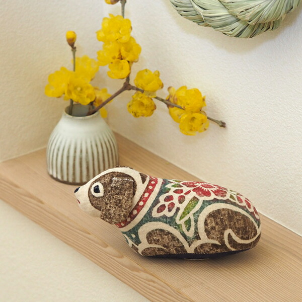 真工藝　しんこうげい　干支　木版手染ぬいぐるみ　縁起物 工芸品　十二支　飛騨高山 楽天市場】□真工藝 木版手染めぬいぐるみ 干支シリーズ・親子