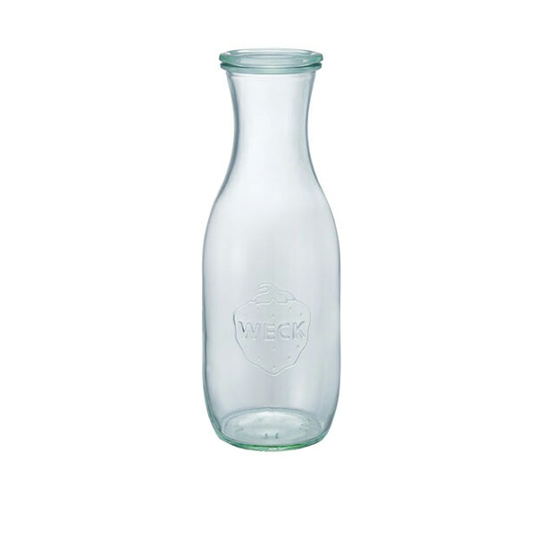 【30日限定 クーポン対象】ウェック ジュースジャー 1000ml 口径Sサイズ / WECK / フルーツビネガー ジュース 梅酒 梅シロップ サングリア 保存瓶 密閉 瓶詰め