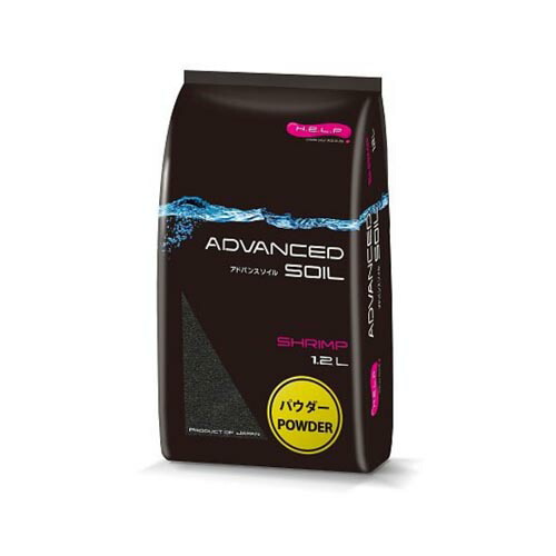 アドバンスソイル エビ用 黒色火薬手合い 1.2L 1入れもの (12袋入)
