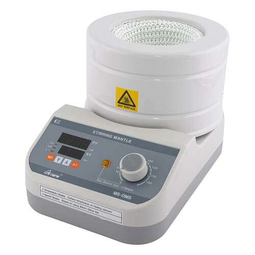 フラスコ用マントルヒータースターラー デジタル温度調節器付き 200mL MS-DMS-2|Pro Lab. & Healthcare Shop