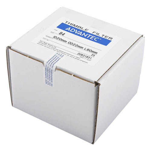 円筒濾紙 No.84 25本入 35400220 7,363円