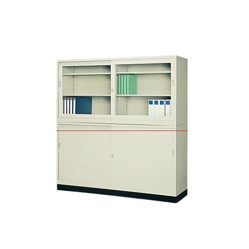 スチール保管庫 ガラス戸 G-635SG